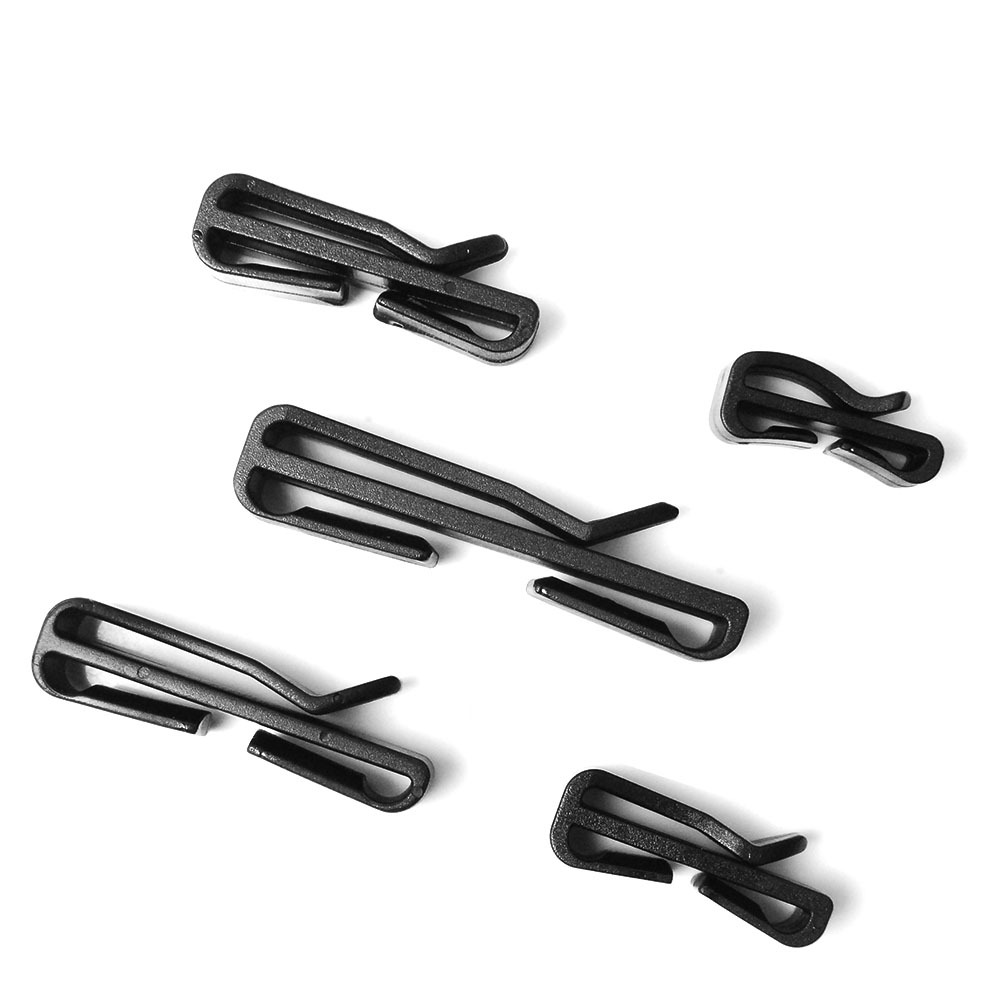 Black webbing finish clip outdoor belt clip belt clip adjustable buckle luggage accessories 20~50mm