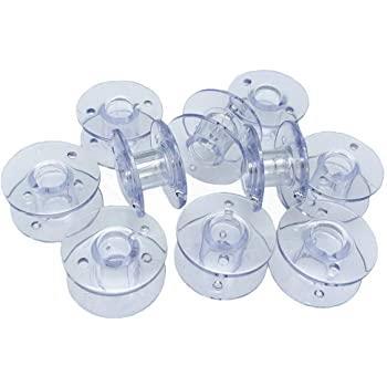 Factory goods household sewing machine universal multi-color optional plastic bobbin core color transparent 2518p
