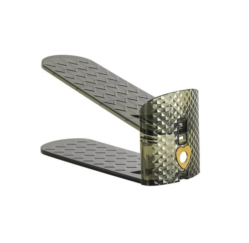 Adjustable shoe storage rack household removable shoe holder plastic thickened shoe rack shoe cabinet shoe storage artifact