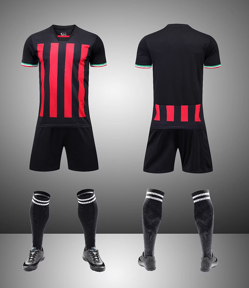 Speed Wholesale Summer Club Home and Away Football Clothes suit Adult Children Football Training Clothes Football Clothes Men and Women