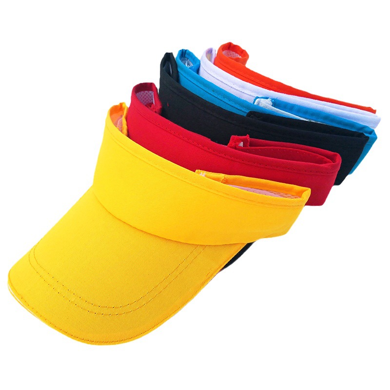 Top-printed logo wholesale hat summer new ladies all-match empty hat sunscreen travel advertising hat