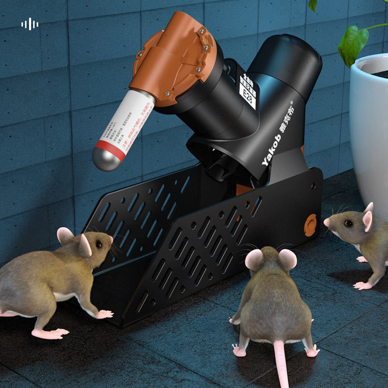 Household Rat Killer Automatic Physical Rat Killer Household Commercial Rat Catching Device Air Pressure Smart Rat Gun Wholesale