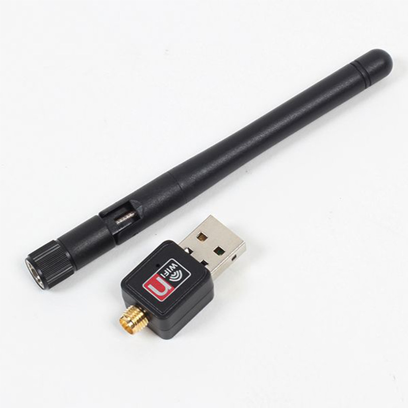 Wireless transmitter WIFI receiver 802.11n wireless network card 300m 7601 USB network card 2db