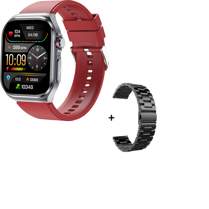 red steel belt