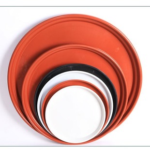 Large Flower Pot Tray Large Round Flower Pot Base Plastic Pot Flower Plate Flower Pot Bottom Tray Pot Pad Bottom