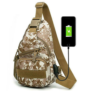 New Tactical Chest Bag Shoulder Bag Multifunctional Mobile Phone Bag Men's and Women's Casual Sports Travel Backpack Cycling Mountaineering Bag