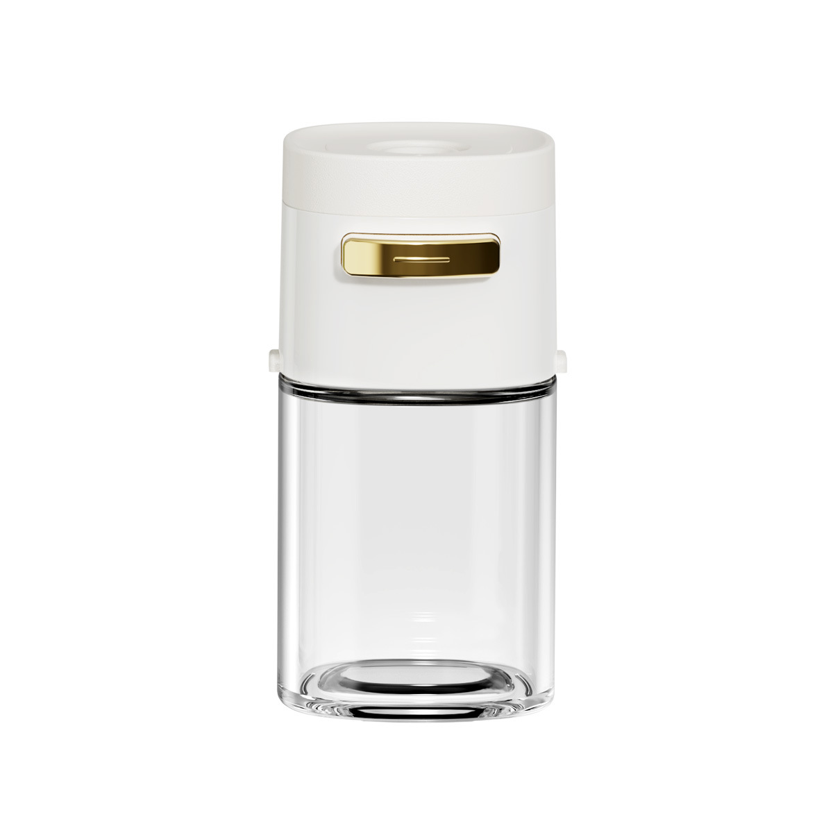 Quantitative Salt Jar Seasoning Jar Seasoning Box Household Kitchen Set Combination Sealed Moisture-proof Glass Seasoning Jar Controlled Salt Bottle