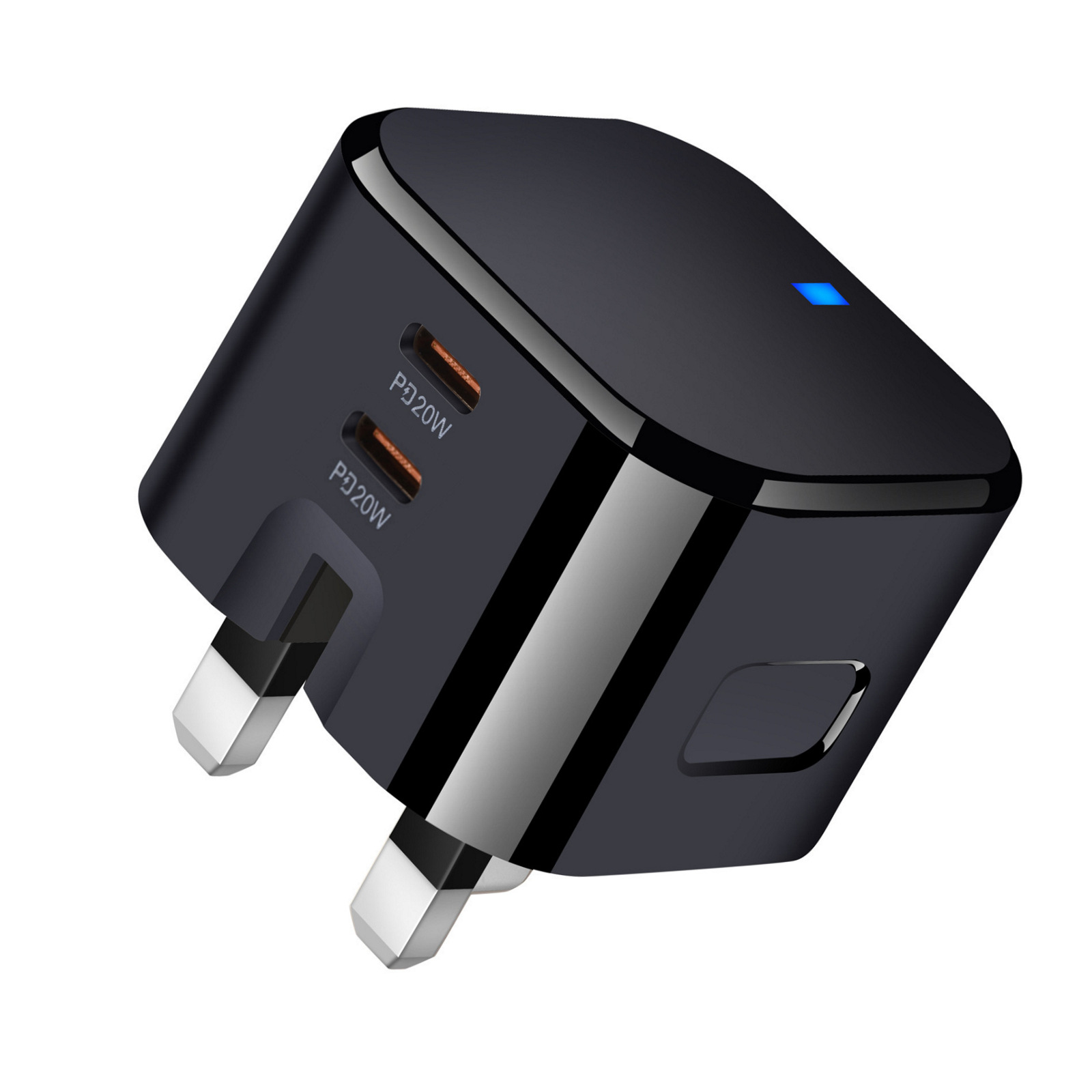 Yinggui Folding Foot PD QC3.0 Charger UKCA Yinggui Folding Foot PD Charger Yinggui PD Adapter