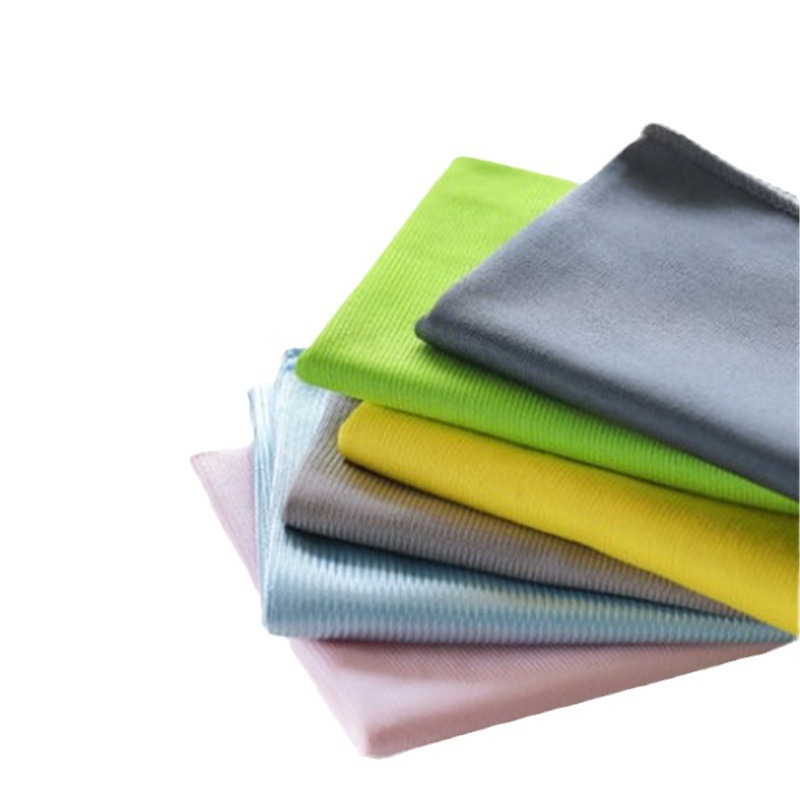 Factory direct supply cleaning glass cloth housekeeping cleaning tablecloth is not easy to lint without watermark cleaning cloth wine glass cloth