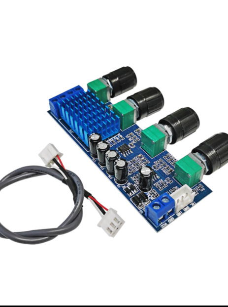 XH-M577 digital amplifier board TPA3116D2 audio amplifier board high power tuning board operational amplifier 12-24V
