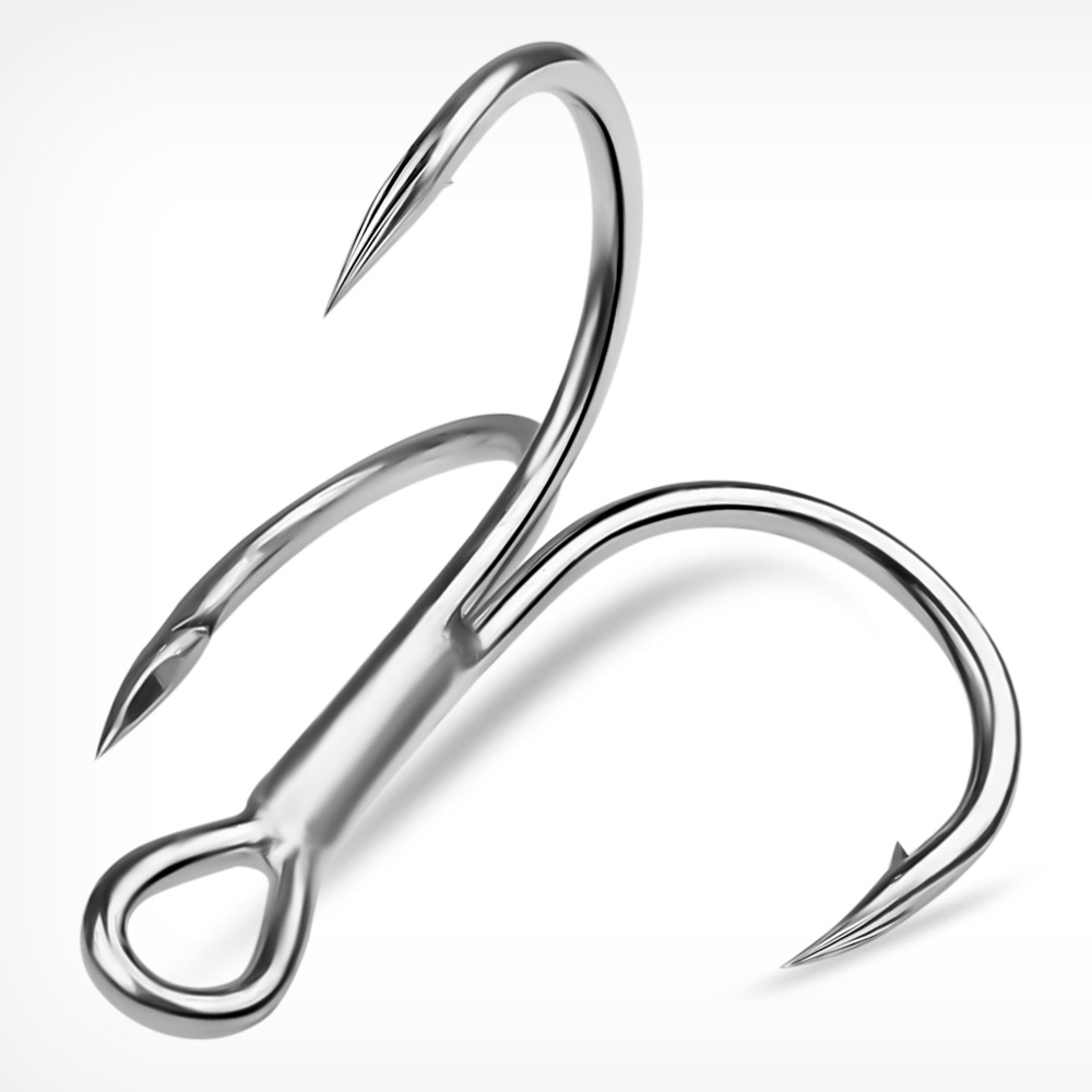 Luya Three Hook Blood Slot Hook Anchor Hook Three Claw Spear Hook Butterfly Hook Reinforcing Wool Hook Bait Hook Wholesale