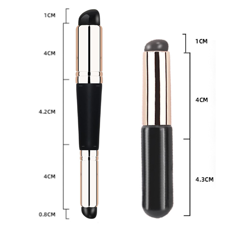 New Q Soft Silicone Lip Brush Size Silicone Lip Brush Lipstick Brush Dye Round Head Fingers Concealer Brush Nail Art Makeup