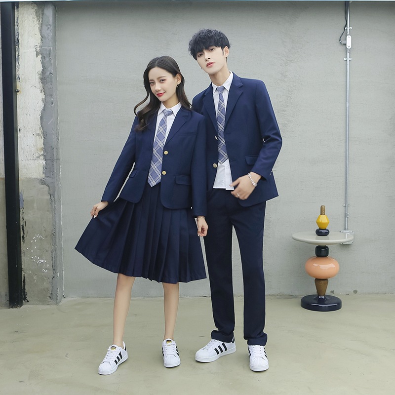 Junior High School Uniform Sports Meeting Graduation Season Class Suit Jacket Student Suit College Style Chorus Suit