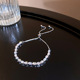 2246# Ultrafine Zircon Bracelet (Silver)