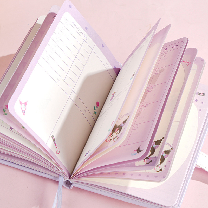 Sanrio coolomi stationery gift box suit hand book Yugui dog primary school student cute girl heart notebook