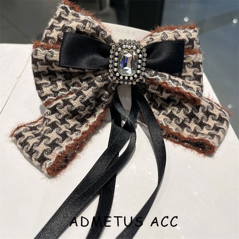 跨境髮夾手工製作蝴蝶結頭飾蝴蝶結氣質髮飾髮夾頂夾工廠直銷