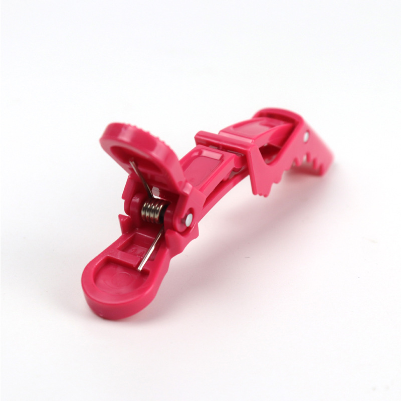Wholesale barber shop crocodile hairpin hair salon special hair clip hair dye positioning hair clip duckbill partition clip