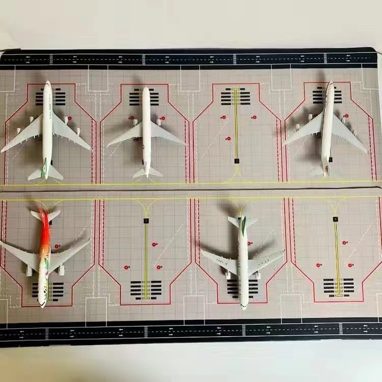 [Model scenario] 1:400 simulation airport runway J-20 fighter apron runway can be spliced