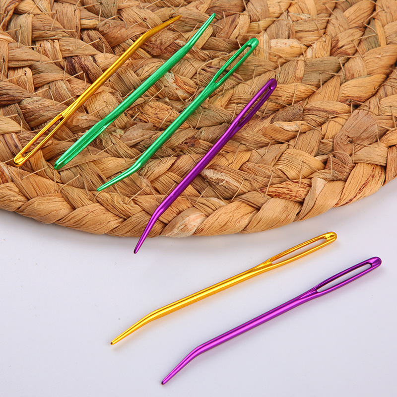 SKC big eye curved needle sweater sewing needle sewing needle wool knitting tool 2/bag