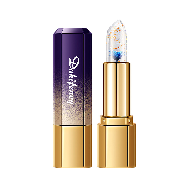 Dai Ji Buddha petal jelly color-changing lipstick moisturizing repair dry crack non-fading non-stick Cup temperature-changing lipstick