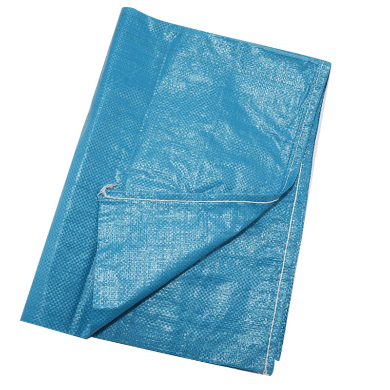 Blue thick woven bag snakeskin bag express logistics packing bag sand garbage sack ton bag factory wholesale