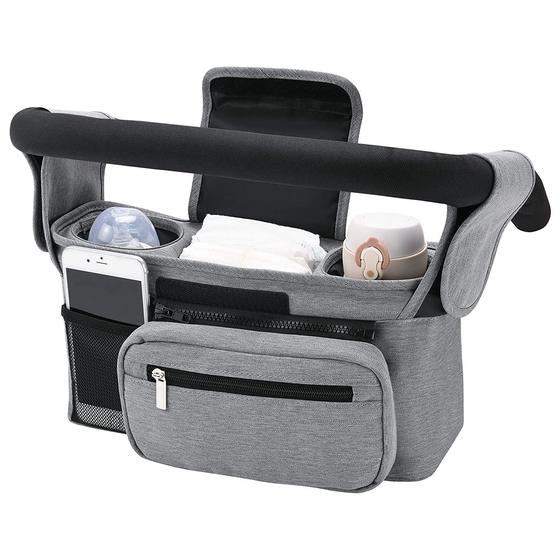 Hot storage artifact stroller universal accessories storage bag stroller hanging bag trolley storage basket