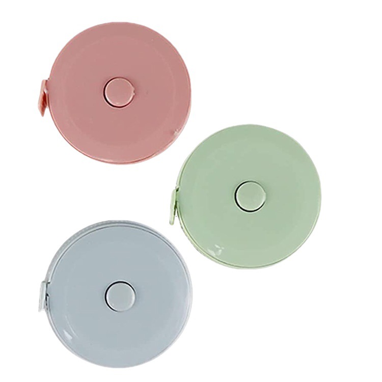 1.5m/2m/79inch candy color automatic telescopic measuring measure sewing tape measure meter print logo two-dimensional code