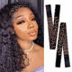 Leopard print stretch belt 3x58cm