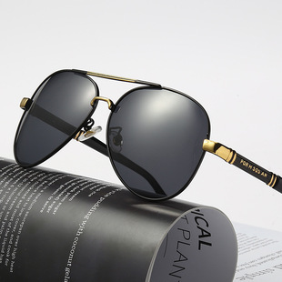 2024 Men's Polarized Sunglasses Fishing Sunglasses Anti-ultraviolet Day and Night Dual-use Polarized Color-changing Glasses 5183