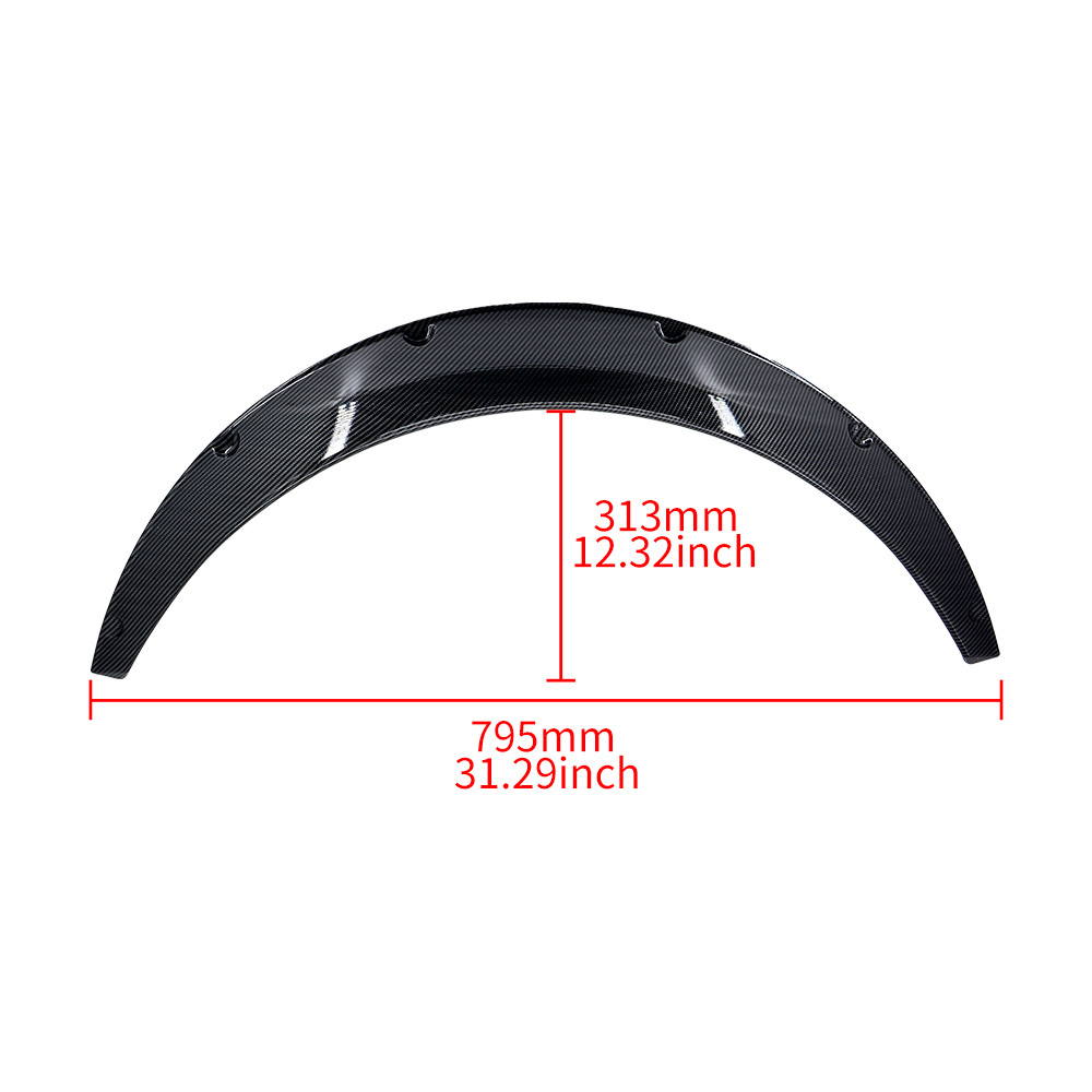 Car Wheel eyebrow modification suitable for SUV off-road vehicle wide external decoration wheel eyebrow fender wheel eyebrow universal type