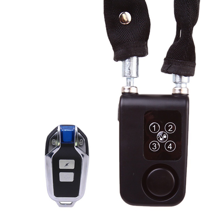 Y787RG steel chain remote control lock key-free car search function remote control password two unlock anti-shear compression low power consumption