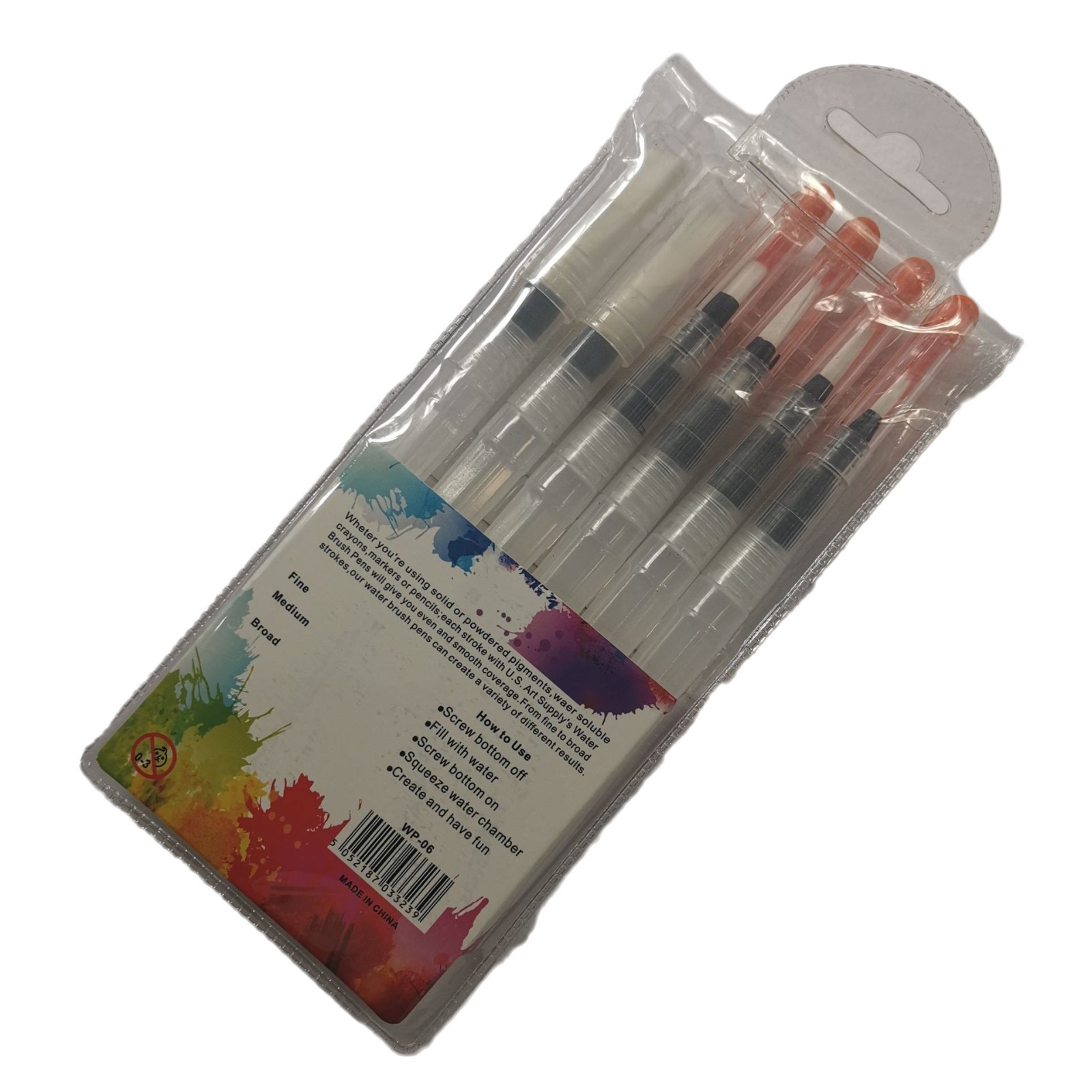 Factory Supply Water Brush Water Storage Brush Water Soluble Color Lead Brush Water Storage Painting Water Brush