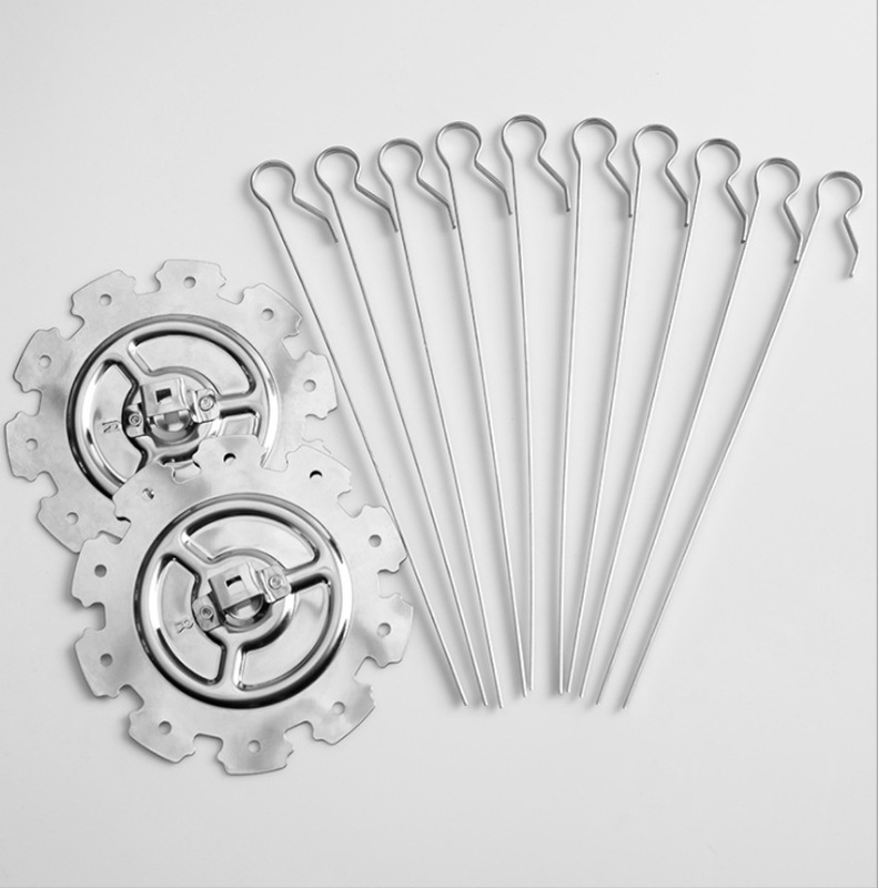 Air Fryer Accessories Barbecue Rack Air Electric Oven Rotatable Skebab Cage 304 Stainless Steel
