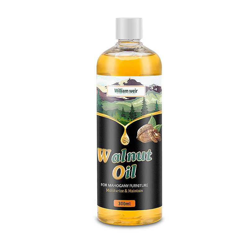 Mahogany Furniture Maintenance Walnut Oil 300ml Wen Play Solid Wood Anti-crack Care Floor Wax Brightening Maintenance Oil