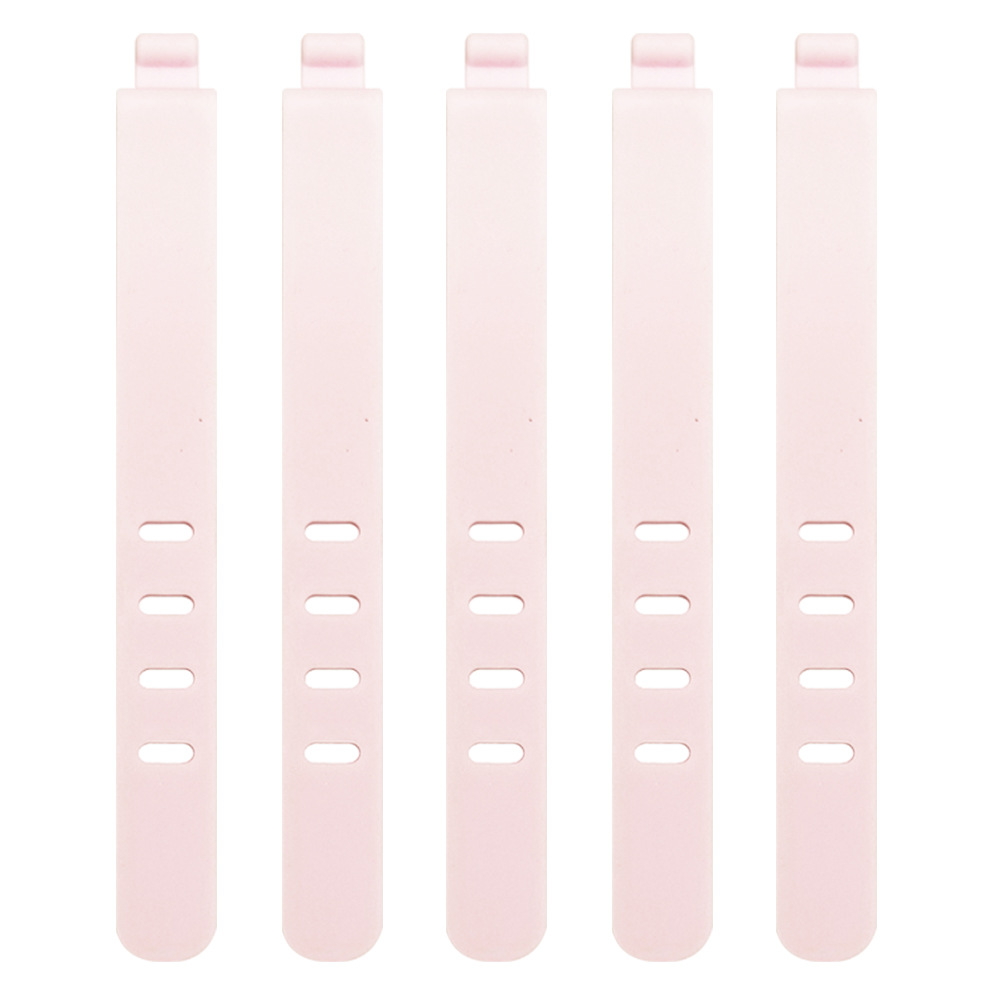 95mm four-hole silicone data cable tie winder earphone cable charging line digital storage organizer cable