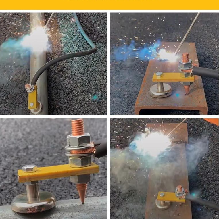 Grounding Iron Artifact Double Strong Magnetic Ironmaking Artifact Sheet Metal Repair Machine Grounding Head Shaper Grounding Head Grounding Machine