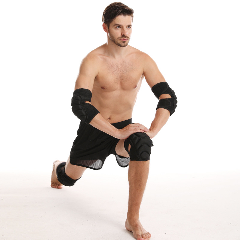 Knee Protection Sports Men's Knee Thickened Anti-fall Crawling Kneeling Ride Roller Skating Ice and Snow Leggings Children's Skateboard Basketball