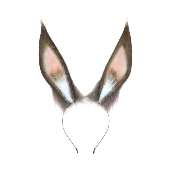 Ark Gan Rabbit Ear Hairband Amya Violence Spot Hand cosplay Props Plush Headwear Hair Accessories