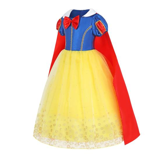 240000 holy day snow white dress cloak bow cute dress party costume birthday gift