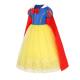 240000 holy day snow white dress cloak bow cute dress party costume birthday gift