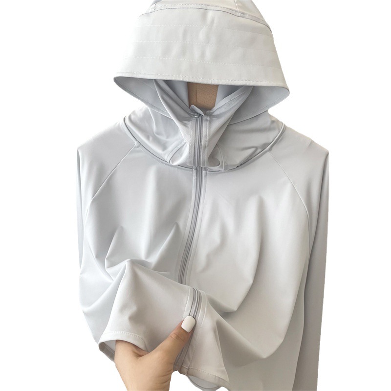 Sunscreen Clothing Women's Summer Thin Outdoor Breathable All-match Sunscreen Clothing 2023 New Lightweight UV Protection UPF50