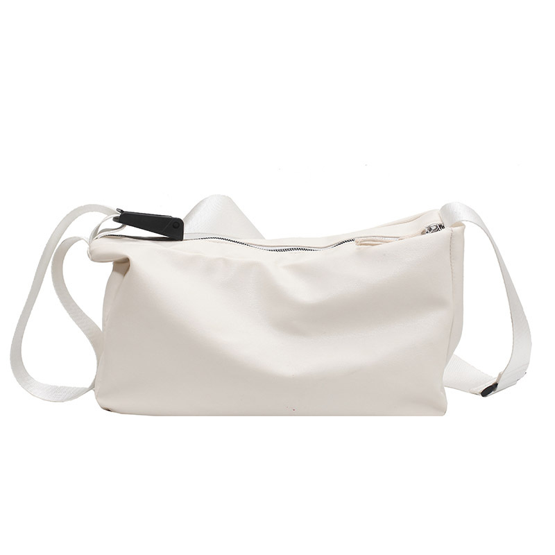 Large Capacity Shoulder Bag PU Female Student All-match Crossbody Bag Commuter Bag Japanese Retro Style Messenger Bag Large Bag