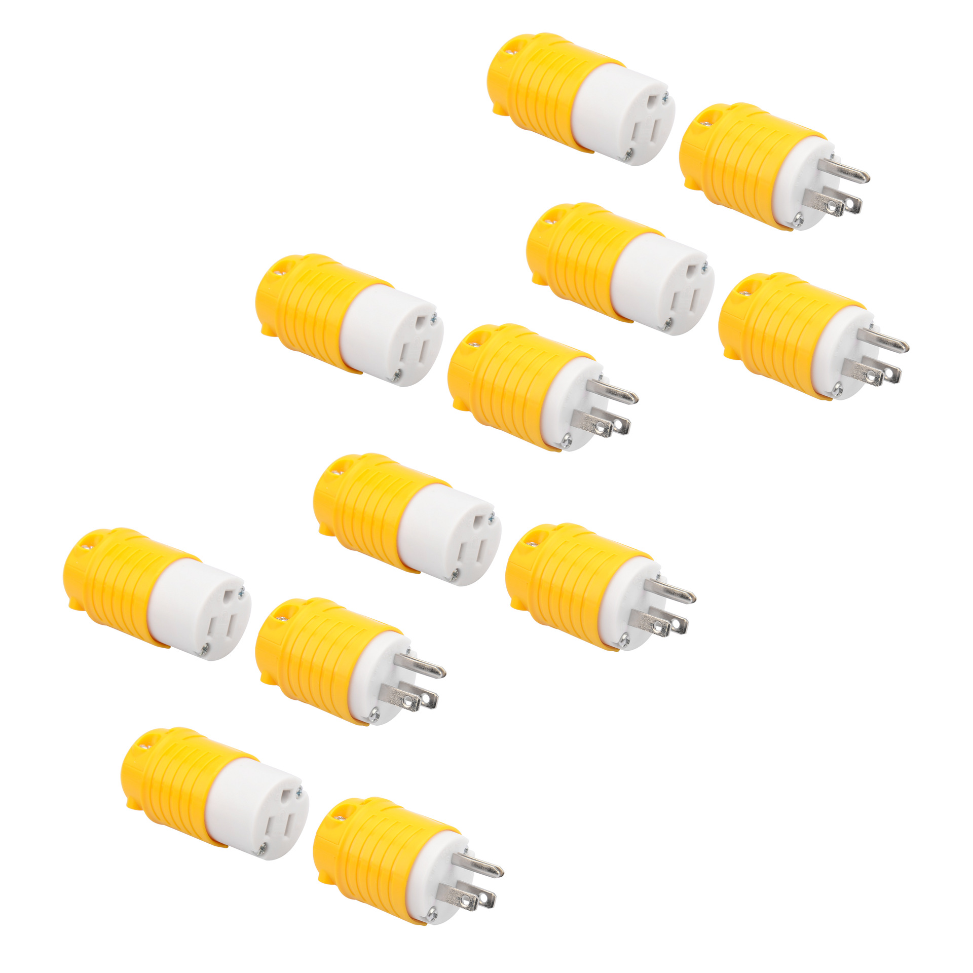 Аксессуары для автодомов в сборе Розетка NEMA5-15R/15A/125V желтая