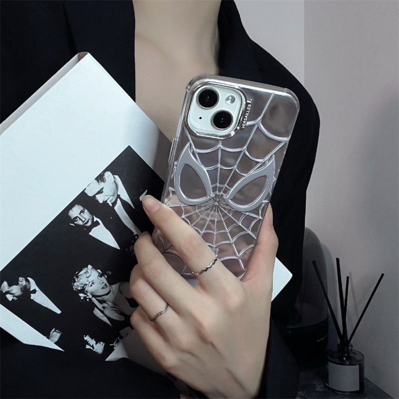 Spider-Man Animated Water Ripple iPhone 15 PRO Case Compatible with Apple 11/12 iPhone 14/15 PROMAX