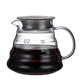 Wholesale household heat-resistant glass coffee sharing pot hand coffee pot suit mocha cloud coffee pot appliance