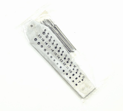 Watch repair tool tapping board tapping board Watch tool for hand-made handle bar tapping