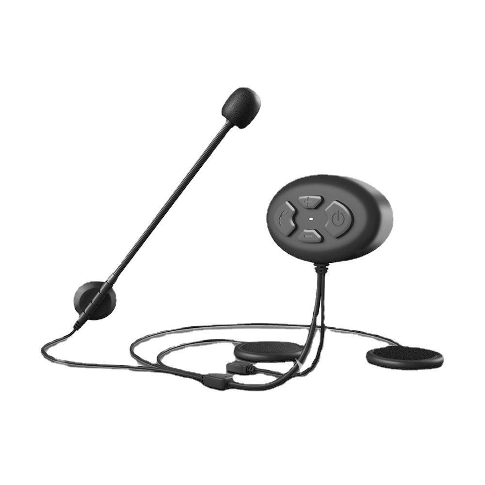 Cross-border Bluetooth 5.0 motorcycle headset IP65 Waterproof Bluetooth helmet headset FM stereo smart noise reduction
