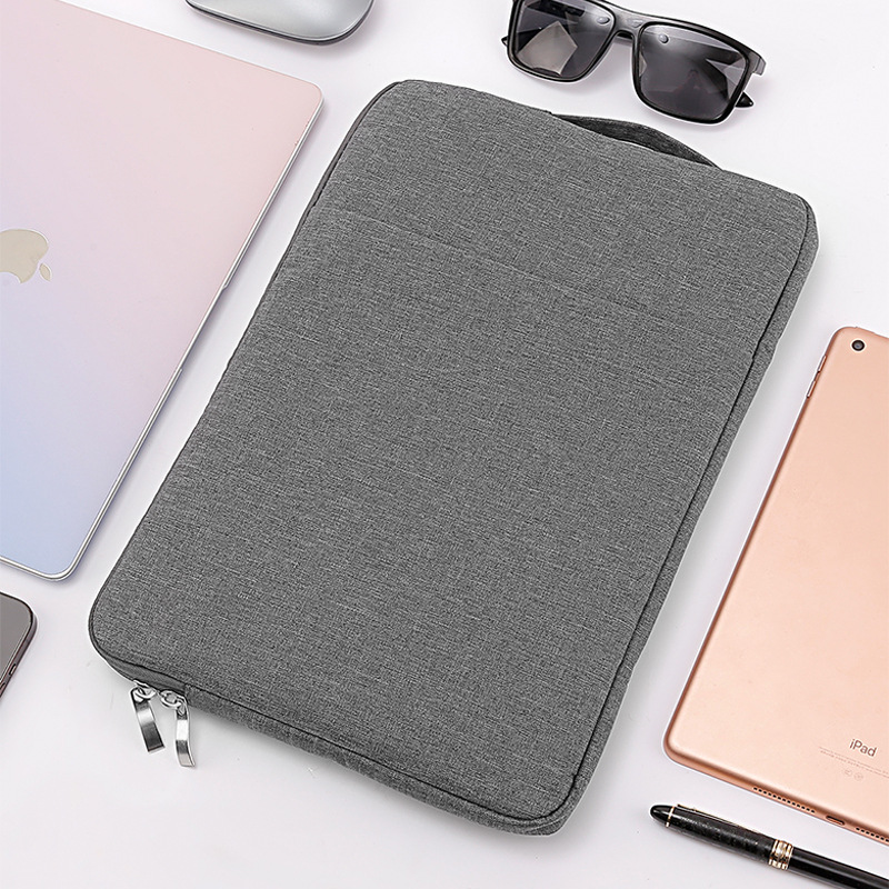 Factory wholesale fleece-lined tablet protective case for Lenovo Huawei Apple 13 laptop portable liner bag