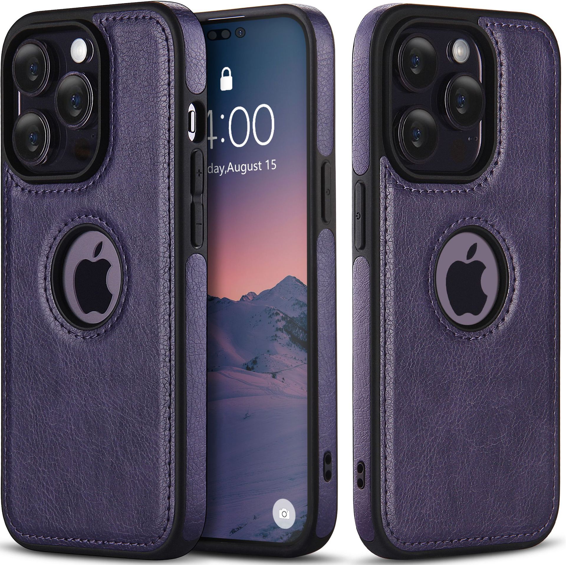 Suitable for car line leather pattern stitching iphone16pro max mobile phone case apple 15 all-inclusive protective cover 14 soft case