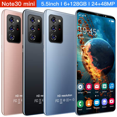 note30mini Android smart 5G mobile phone 5.5 inch cross-border e-commerce for foreign trade factory wholesale direct sales